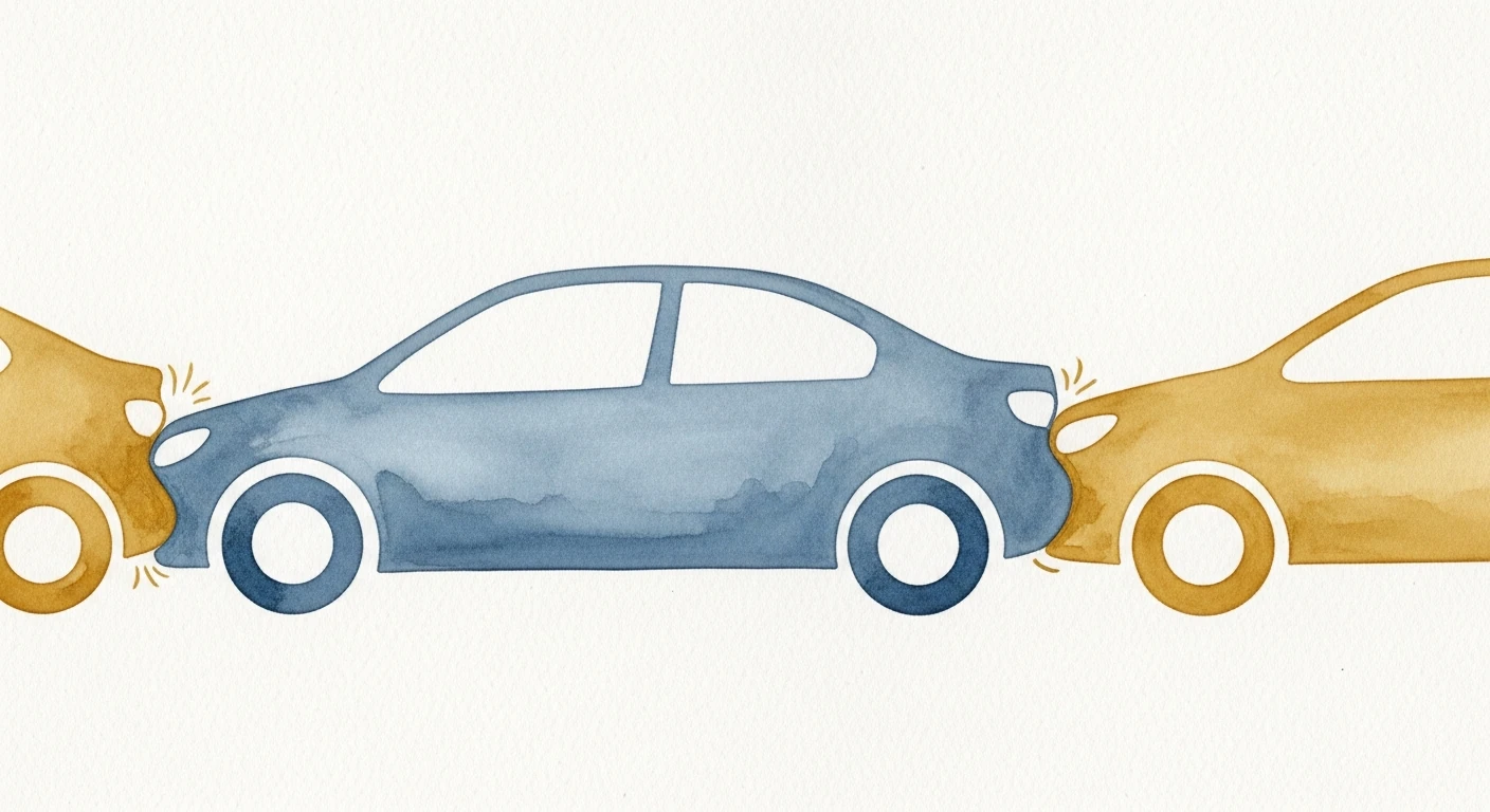 Chain-Reaction Rear-End Crashes on I-5: How Oregon Fault Rules Work for the Middle Car