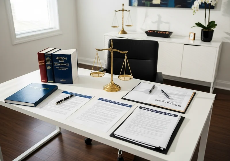 Diminished value legal documentation and evidence