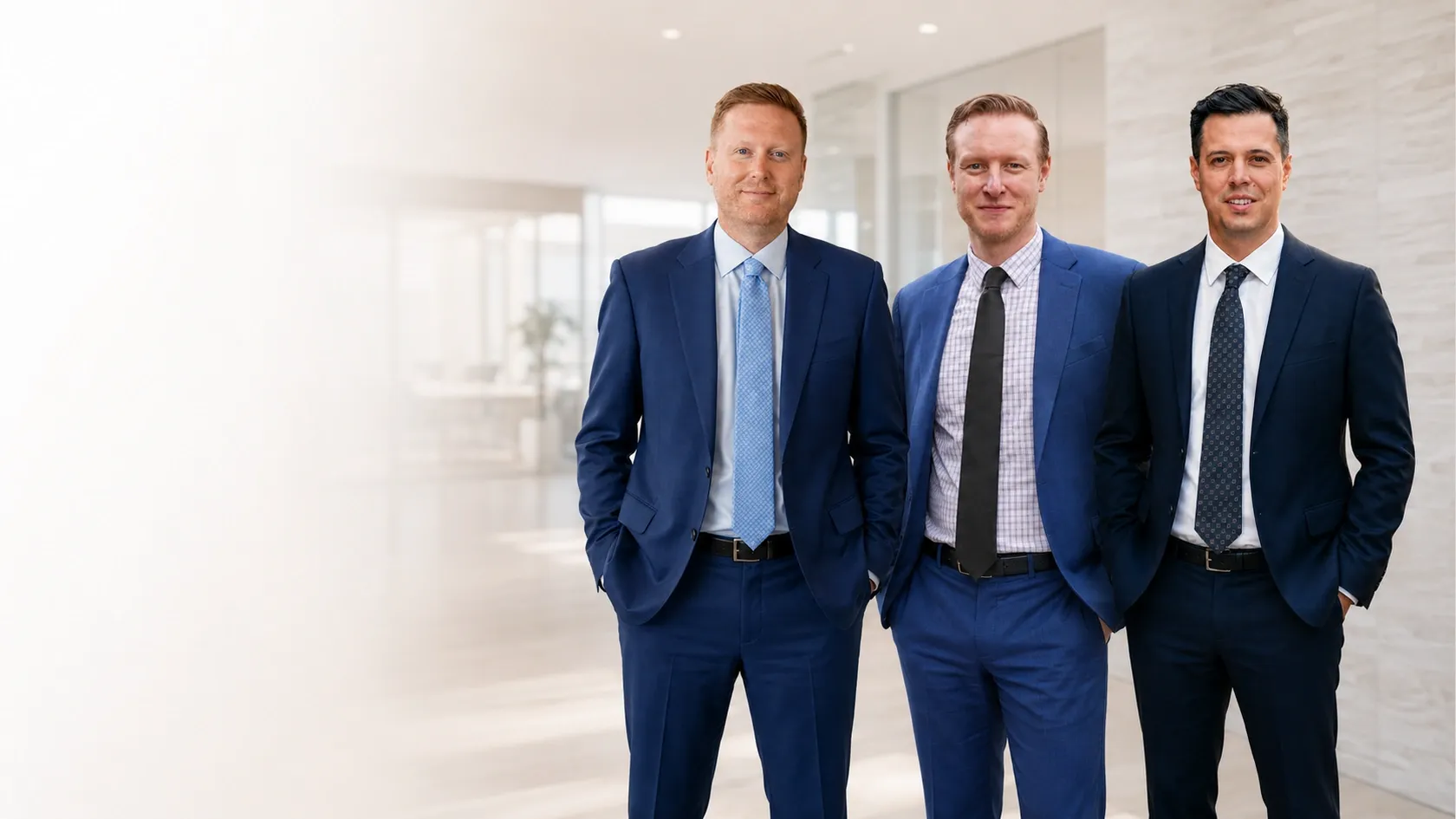 Johnson Law personal injury attorneys in a professional office
